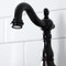 Kingston Brass Bridge Bathroom Faucet with Brass Pop-Up, Oil Rubbed Bronze KS7975AX - alternate 2